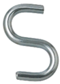 "S" Hooks 1" 7/PK