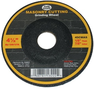 Cutting Grinding Wheel 4 1/2" x 1/8"