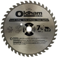 Circular Blade Trim & Finish Carbide Tipped 40T 7 1/4"