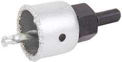 Grit Hole Saw For Ceramic Tile 1 3/8"