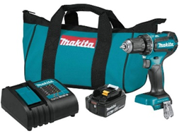 Makita Cordless Driver-Drill 18V Lithium-Ion 3.0Ah Battery