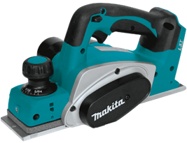 Makita Cordless 3-1/4" Planer 18V Lithium-Ion Tool Only