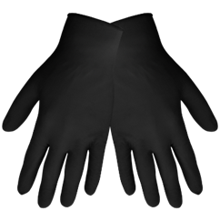 Nitrile Disposable Gloves - Powder Free Black