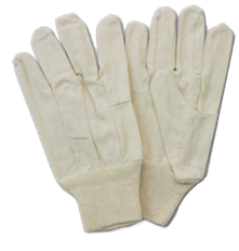 Knit Wrist Work Gloves Cotton