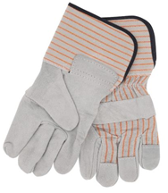 Work Gloves W/ X Long Gauntlet Cuff Leather