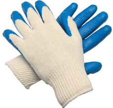 Plastic Dipped Gloves Pair