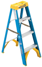 Step Ladder Type 1 Fiberglass 4'