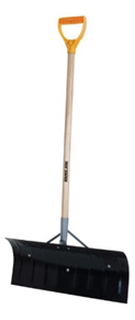 Ames Snow Pusher Shovel W/Braces Steel 24"