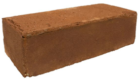 Red Brick 2" x 4" x 8"