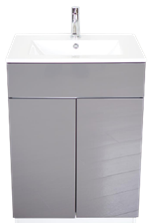 Lucca Vanity Cabinet 24" x 18" Slate