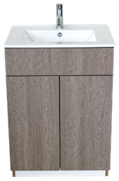 Element Vanity Cabinet 24" x 18" Silver