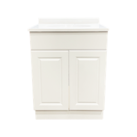 Vanity Base Cabinet With Vanity Top White