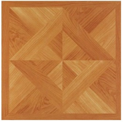 Self Stick Tile 45/Cs Parquet Star #202