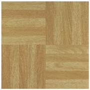 Self Stick Tile 45/Cs Parquet Squares #204