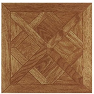 Self Stick Tile 45/Cs Parquet Diamond #201