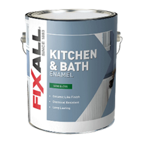 FixAll Semi Gloss Kitchen & Bath Enamel 1 Gal