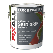 FixAll Skid Grip Anti Slip Surface Paint 1 Gal. Smoke