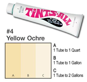 Paint Tint #4 - Yellow Ochre