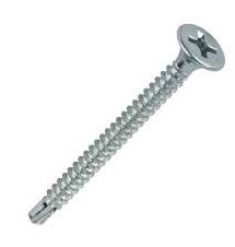 Self Drilling Drywall Screws Zinc Plated 1 Lb