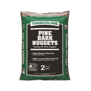 Wood Chip Pine Bark Nuggets 2 Cu.