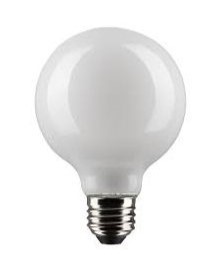 LED Globe Light Bulb 6W = 60W G25 Medium Base White 27K Dimmable