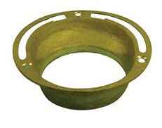 Floor Flange Offset Brass