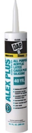 Dap Alex Plus Latex Caulk W/Silicone