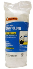 Drop Cloth Poly Disposable 9' X 12' 1 Mil