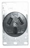 Power Rec. Flush 50A 125/250V #E32B