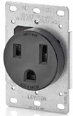 Power Rec. Flush 50A 250V #E1254