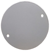 Weatherproof Blank Cover Round 4"