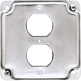 Raised Receptacle Cover 4", 1/2" Raised