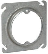 4" Square - 3" Round Adapter