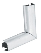 Wire Mold 90 Degree Flat Elbow Ivory