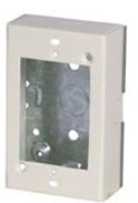 Wire Mold Switch & Receptacle Box 1 3/8" Deep Ivory
