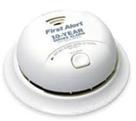 Smoke Detector D/C 10 Year Sealed Lithium Battery