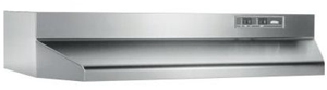 Kitchen Range Hood 2 Speed Duct Free