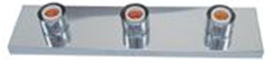 Vanity Light Strip 3 Light 18" Chrome
