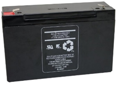 Battery For Emergency Light Fixture 6V 10AH