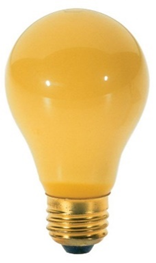 Yellow Bug Light Bulb 100W 130V 2/Pk