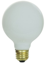Globe Light Bulb White
