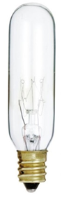 Exit Switchboard Bulb Clear Candelabra Base 15W 130V