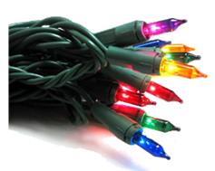 String Along Multi Color Lights 100 Lights 50'