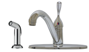Delta Kitchen Faucet Single Lever W/ Spray #400