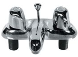Gerber USA Bathroom Faucet Cast Brass 4" Center W/Pop Up 43-431G