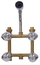 Gerber USA 4 Valve Shower Body 6" Centers IPS 46-430-83G
