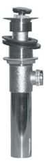 Pop Up Assembly Brass W/Overflow 1 1/4"