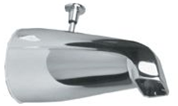 Bathtub Diverter Spout Rear Pull