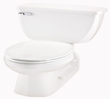 Gerber Floor/Wall Mount Elongated Tank & Bowl Back Outlet Pressurized