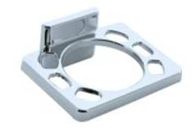 Toothbrush & Tumbler Holder Chrome Plated